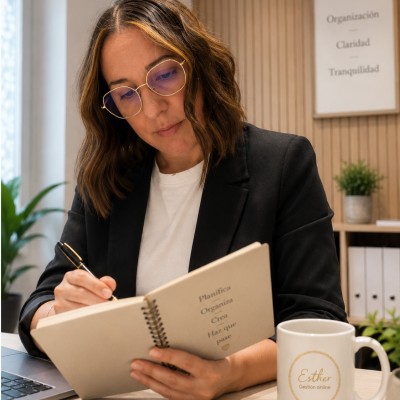 Esther, fundadora de Esther Gestión Online